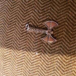 Copper Battle Axe Pendant